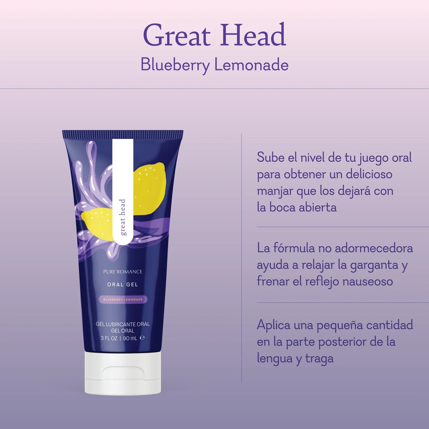 Great Head - (Gel relajante oral)