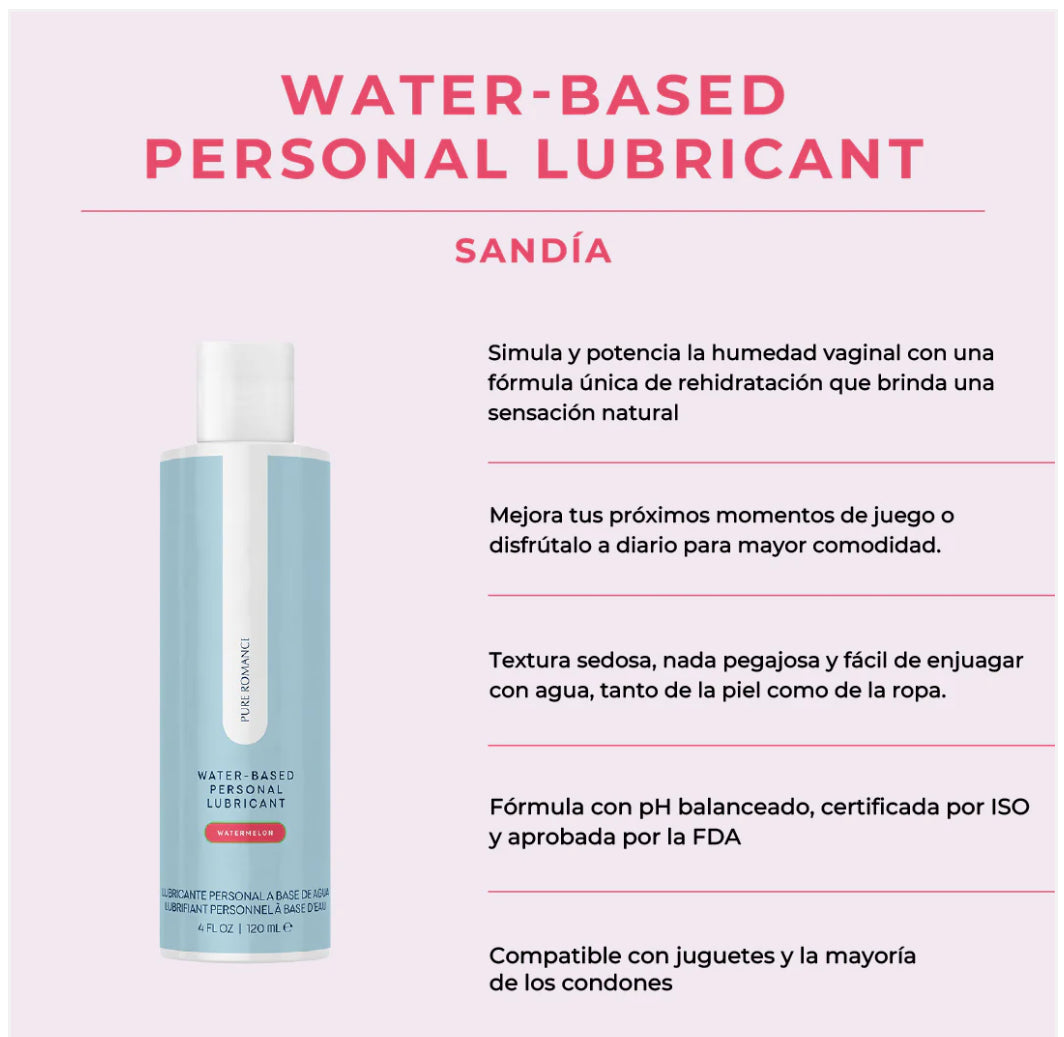Just Like Me - Lubricante a base de agua. Selecciona tu sabor preferido
