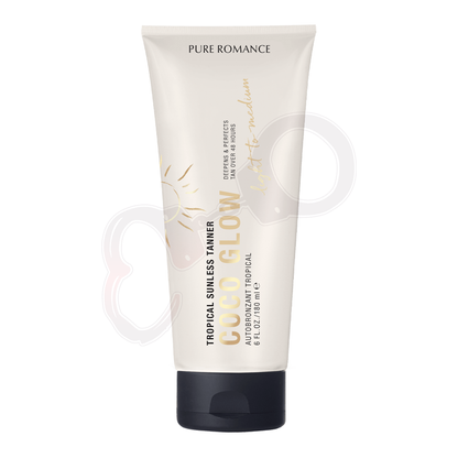 Coco Glow - Tropical Sunless Tanner - (Autobronceador tropical). Selecciona tu tono preferido