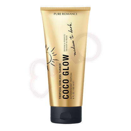 Coco Glow - Tropical Sunless Tanner - (Autobronceador tropical). Selecciona tu tono preferido