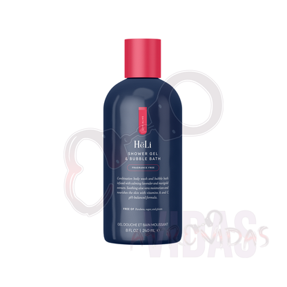 HēLi - Skinny Dip - Shower Gel & Bubble Bath (Jabón líquido y baño de burbujas). Selecciona tu opción preferida
